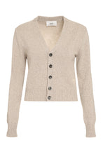 Load image into Gallery viewer, Wool and cashmere cardigan
