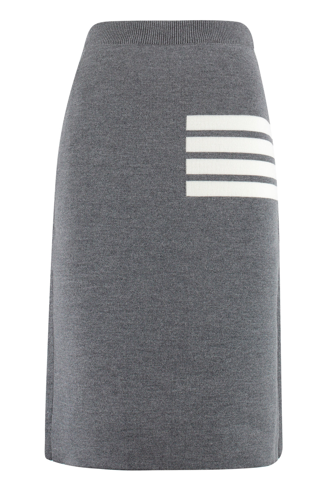 Knit pencil skirt