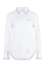 Load image into Gallery viewer, Button-down collar cotton shirt
