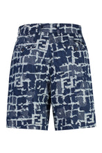 Load image into Gallery viewer, Denim bermuda shorts
