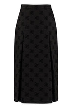 Load image into Gallery viewer, Cotton midi skirt
