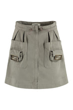 Load image into Gallery viewer, Cotton mini-skirt
