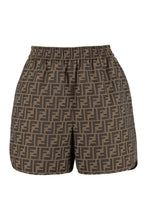 Load image into Gallery viewer, FF motif canvas shorts

