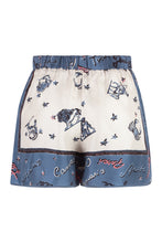Load image into Gallery viewer, Printed silk shorts
