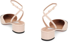 Load image into Gallery viewer, French Flirt leather slingback pumps
