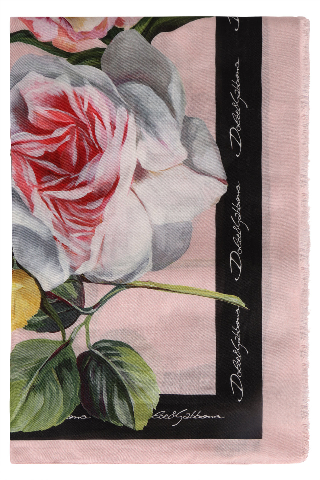 Printed silk scarf