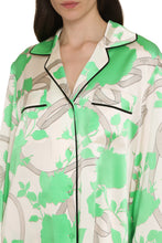 Load image into Gallery viewer, Fendi Roses print silk shirt
