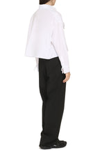 Load image into Gallery viewer, Cropped poplin shirt
