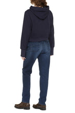 Load image into Gallery viewer, Cropped cotton hoodie
