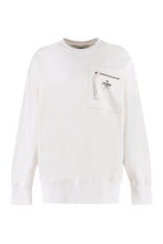 Load image into Gallery viewer, Cotton crew-neck sweatshirt
