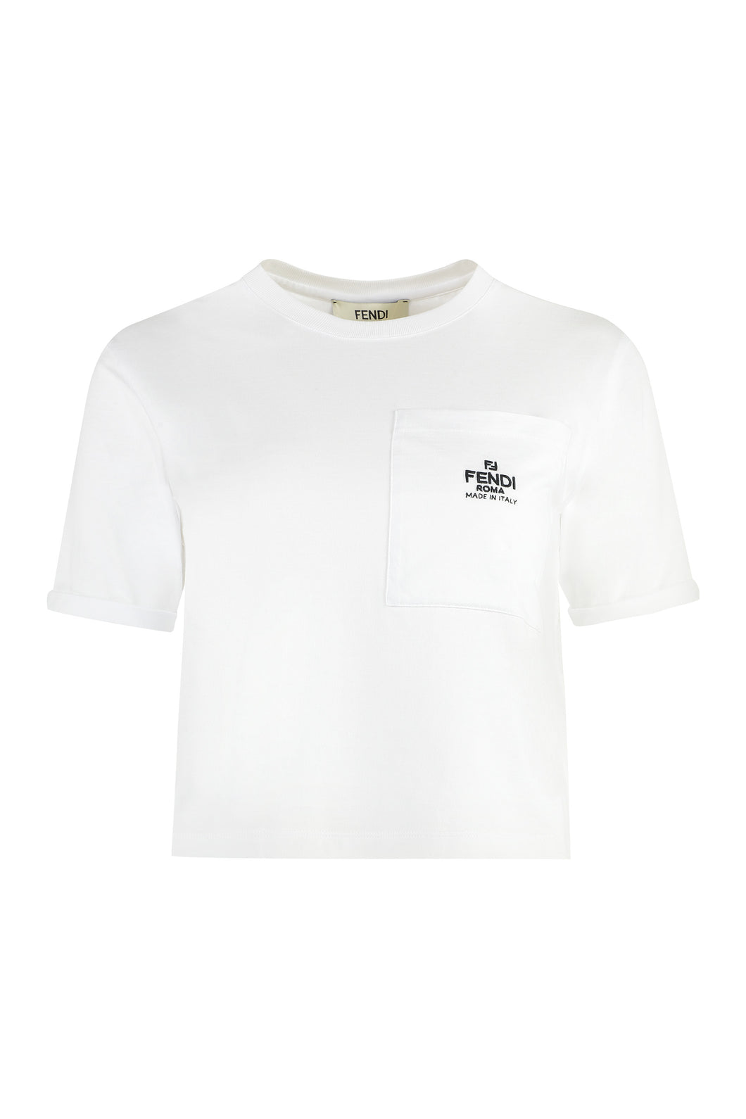 Cotton crew-neck T-shirt