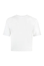 Load image into Gallery viewer, Cotton crew-neck T-shirt
