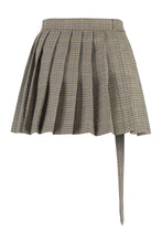 Load image into Gallery viewer, Wool mini skirt
