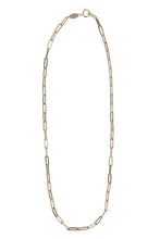 Load image into Gallery viewer, Long Bolt gold-tone metal necklace
