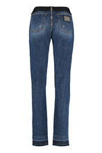 Load image into Gallery viewer, High-rise straight cropped jeans
