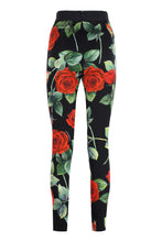 Load image into Gallery viewer, Printed silk-blend leggings
