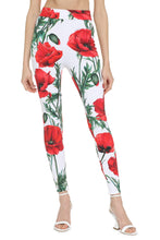 Load image into Gallery viewer, Flower print leggings
