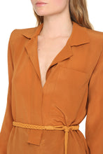 Load image into Gallery viewer, Silk shirtdress
