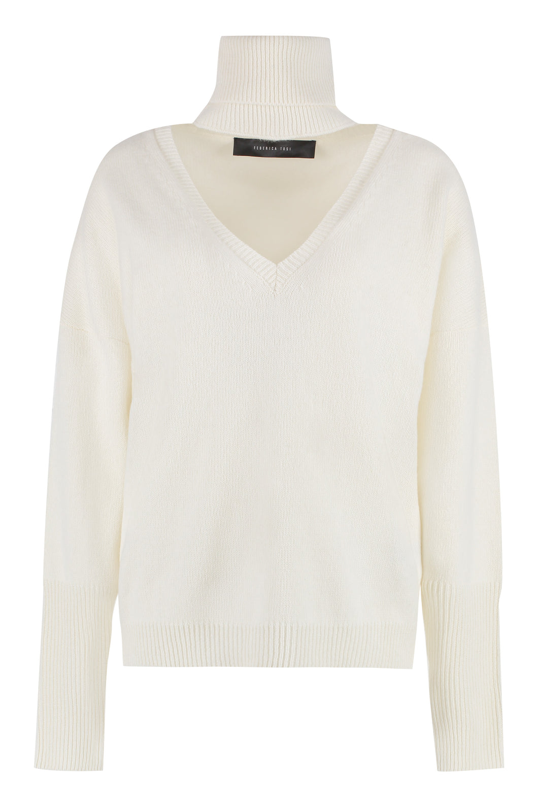 Wool and cashmere sweater