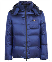 Load image into Gallery viewer, Reversible hooded down jacket
