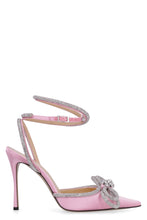 Load image into Gallery viewer, Double Bow satin pumps
