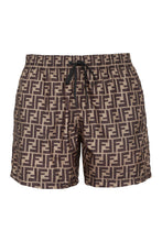 Load image into Gallery viewer, All-over logo swim shorts
