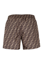 Load image into Gallery viewer, All-over logo swim shorts
