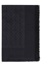 Load image into Gallery viewer, Printed wool and silk blend shawl
