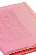 Load image into Gallery viewer, Printed wool and silk blend shawl
