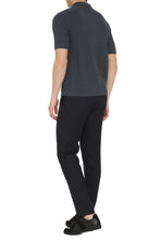 Load image into Gallery viewer, Ribbed knit polo shirt
