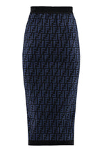 Load image into Gallery viewer, Velvet pencil skirt
