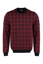 Load image into Gallery viewer, Wool-blend crew-neck sweater
