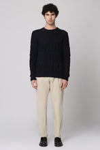 Load image into Gallery viewer, Cotton blend crew-neck sweater
