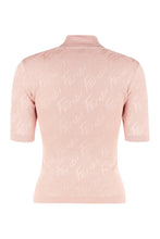 Load image into Gallery viewer, Cotton-viscose blend turtleneck sweater
