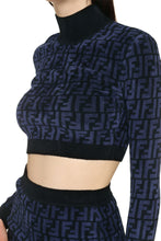 Load image into Gallery viewer, Velvet turtleneck sweater
