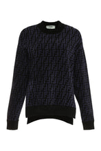 Load image into Gallery viewer, All-over logo velvet sweater
