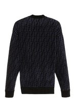 Load image into Gallery viewer, All-over logo velvet sweater
