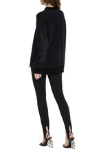 Load image into Gallery viewer, All-over logo velvet sweater
