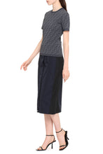 Load image into Gallery viewer, All-over logo knitted t-shirt
