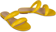 Load image into Gallery viewer, Leather slides
