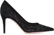 Load image into Gallery viewer, Claudia's lace neckline
