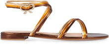 Load image into Gallery viewer, Leather flat sandals
