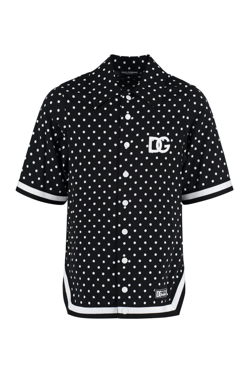 Printed short sleeved shirt