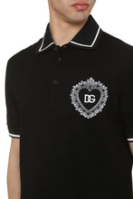 Load image into Gallery viewer, Short sleeve cotton polo shirt
