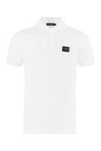 Load image into Gallery viewer, Cotton-piqué polo shirt
