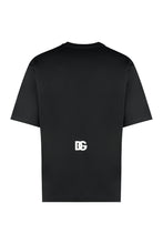 Load image into Gallery viewer, Cotton crew-neck T-shirt
