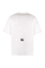 Load image into Gallery viewer, Cotton crew-neck T-shirt

