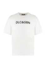Load image into Gallery viewer, Cotton crew-neck T-shirt
