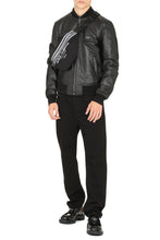 Load image into Gallery viewer, Lambskin bomber jacket
