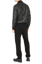 Load image into Gallery viewer, Lambskin bomber jacket
